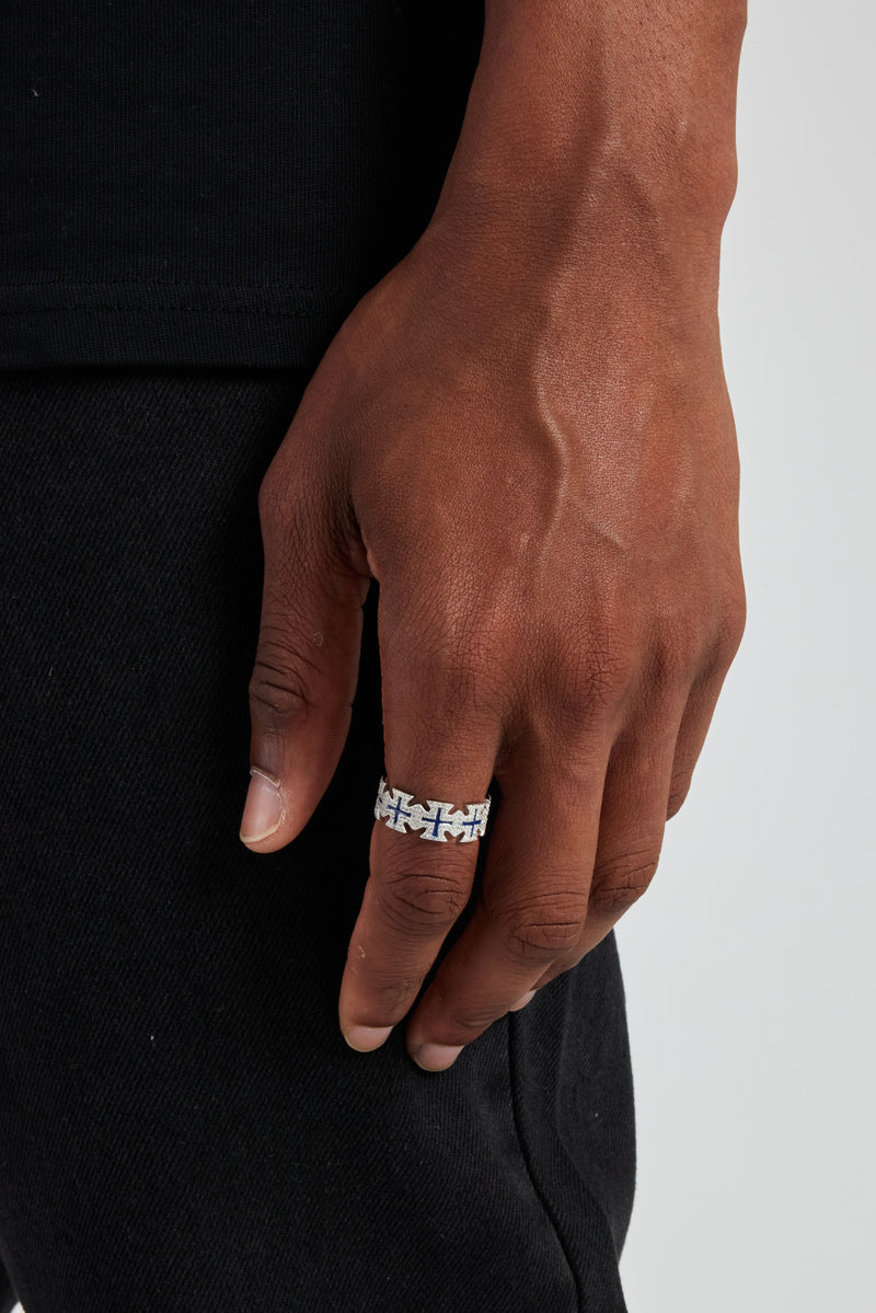 Cross Motif Ring