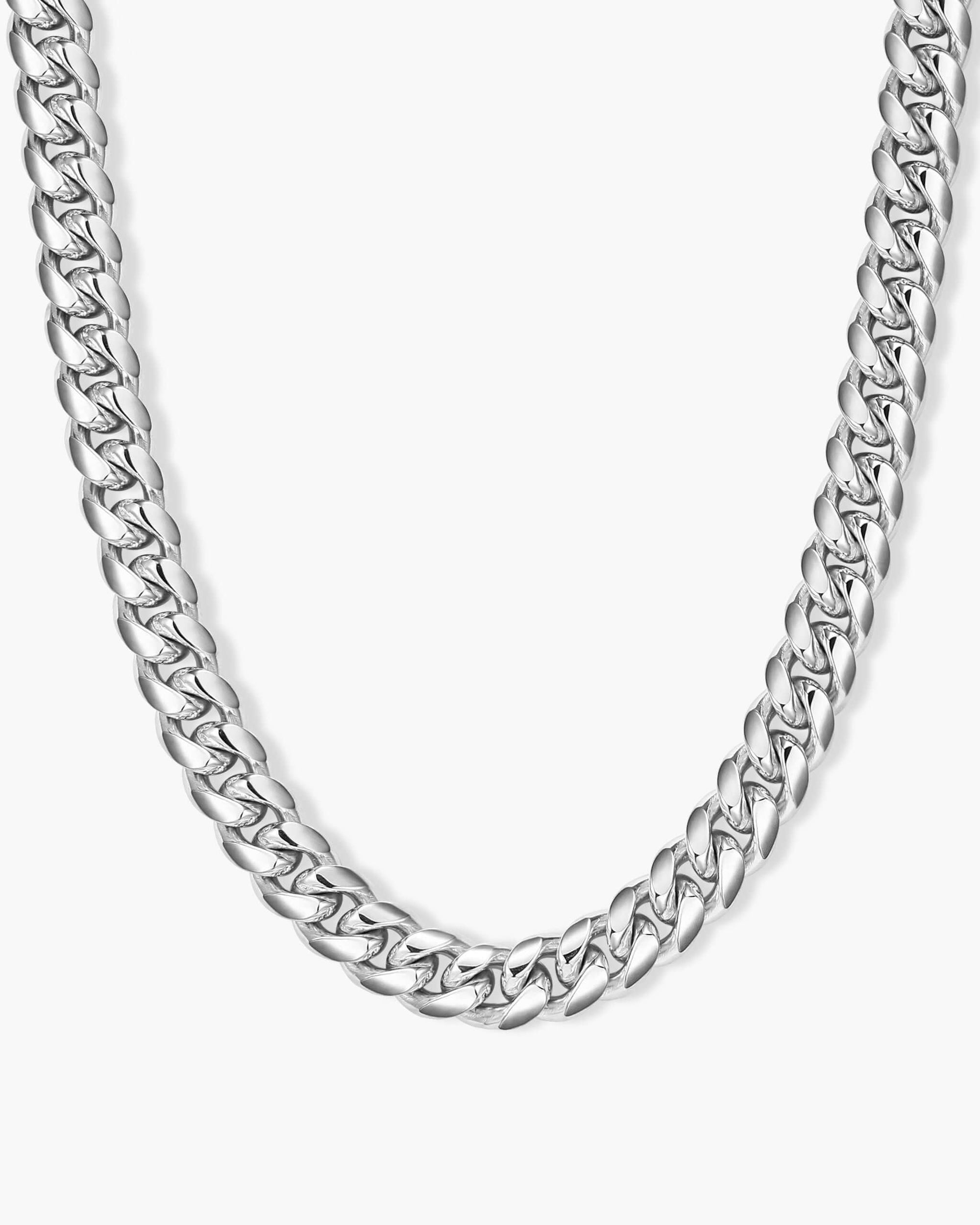 Cuban Link Chain - 8mm (Silver)