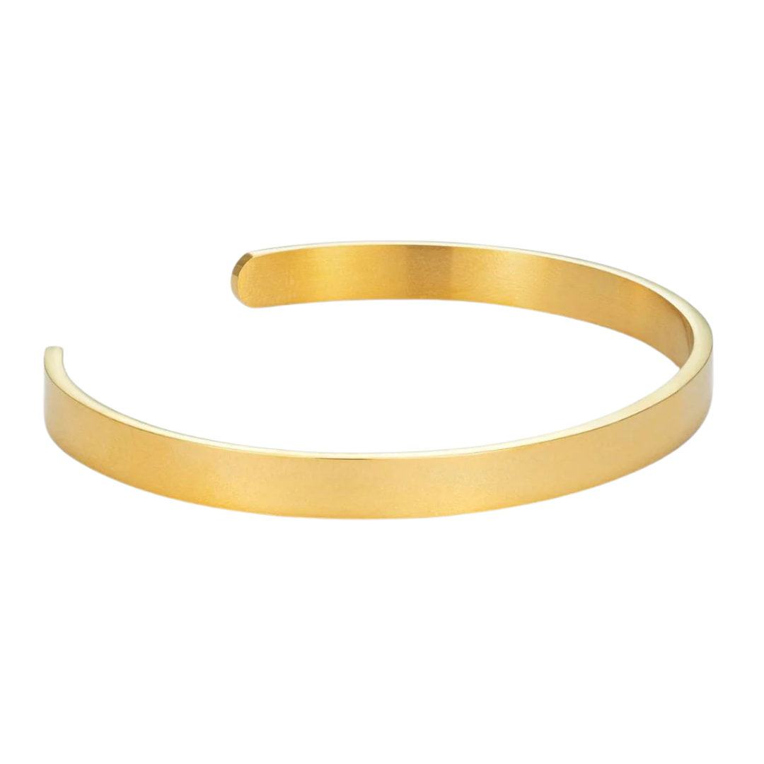 18K Gold Plated Cuff Bracelet