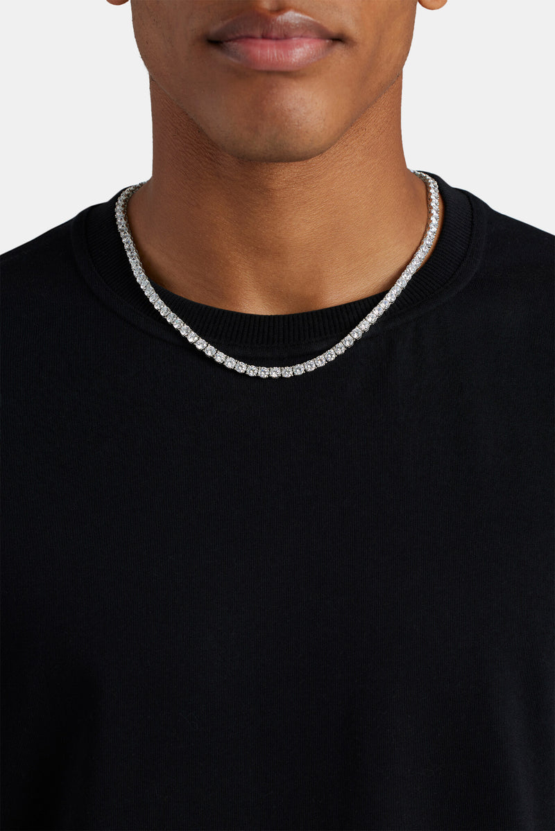 Tennis Chain - 4mm (Silver)