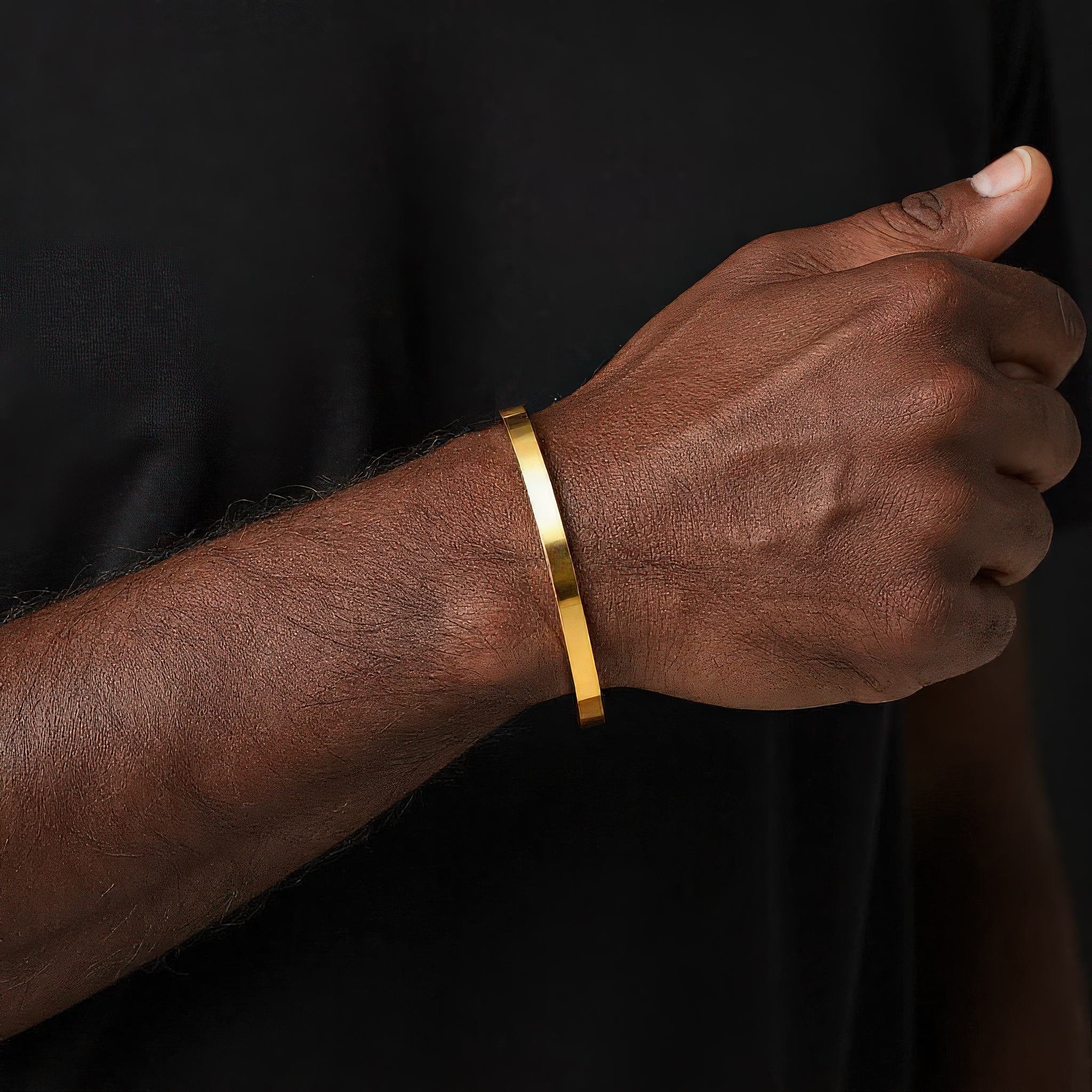 18K Gold Plated Cuff Bracelet