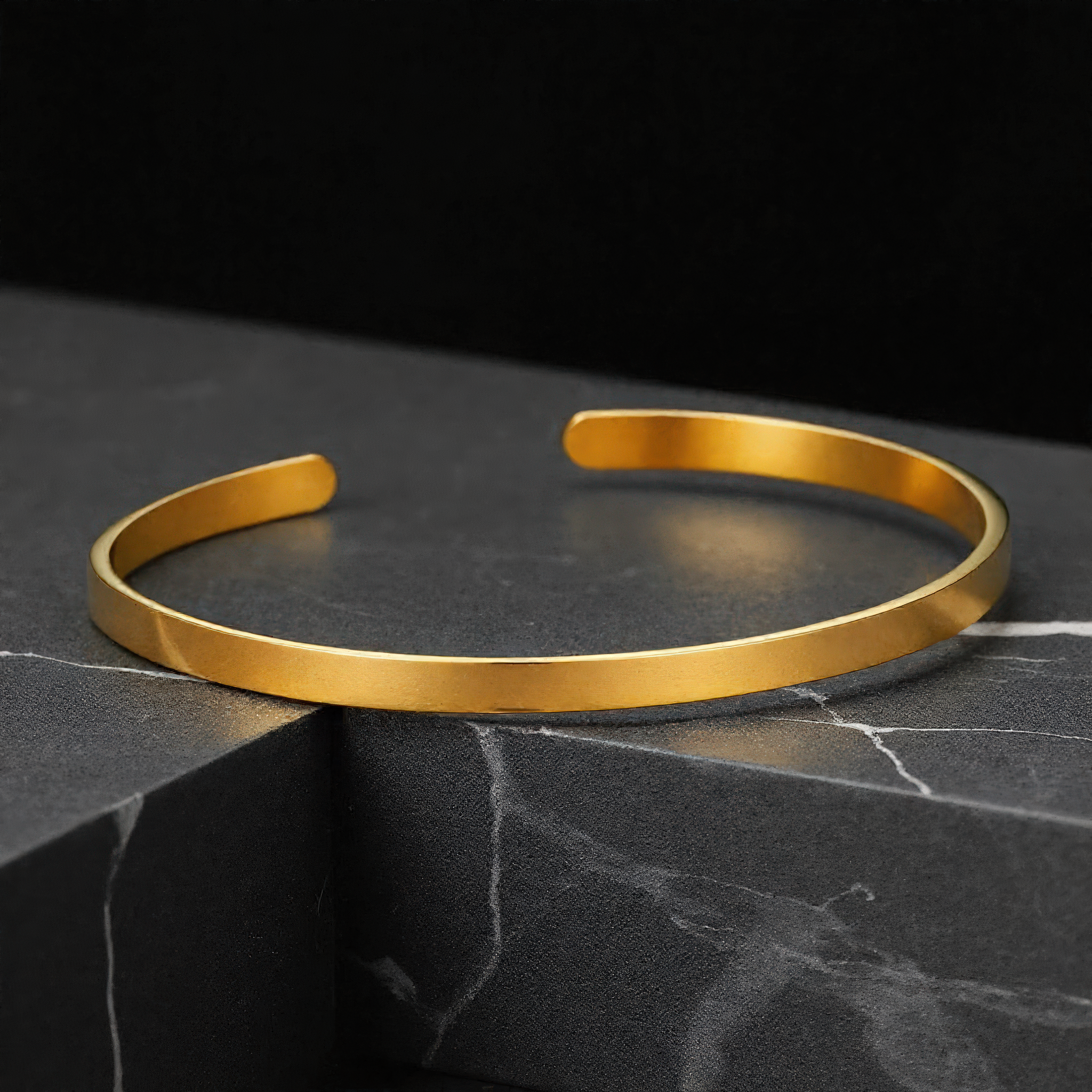 18K Gold Plated Cuff Bracelet